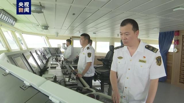 台湾海峡大型巡航救助船首次巡航