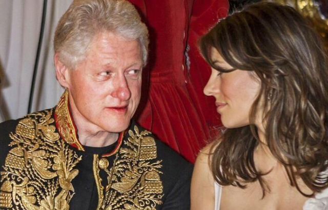 丑聞 克林頓和萊溫斯基 拉開總統褲子拉鏈的漂亮女孩