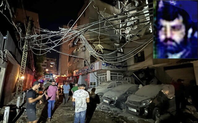 以色列空袭黎巴嫩首都南郊，已致3死74伤