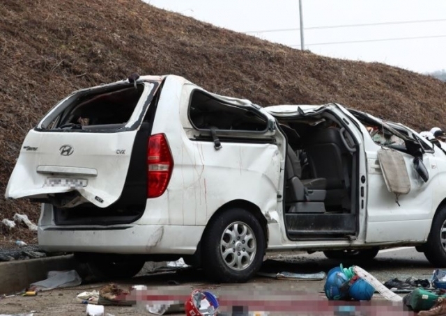 韓國車禍6名中國死者多為建築工人記錄儀拍下恐怖瞬間