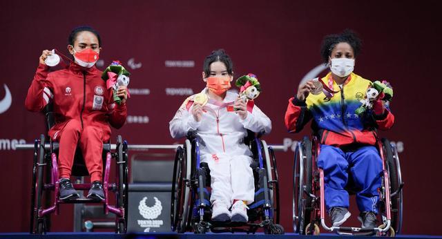 东京残奥会第二比赛日：郭玲玲两破世界纪录夺金