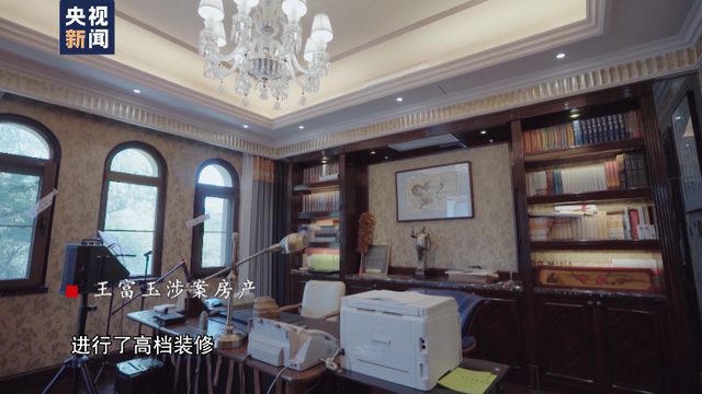 王富玉豪华别墅内景曝光 满墙字画标榜淡泊名利