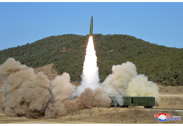 朝鲜宣布进行战术导弹验收试射