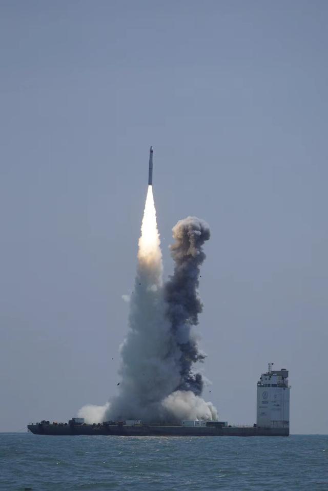 发射3连胜！中国在海上成功发射一箭五星