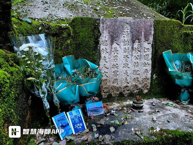 英国北洋水师水兵墓地前满是中国军舰照片