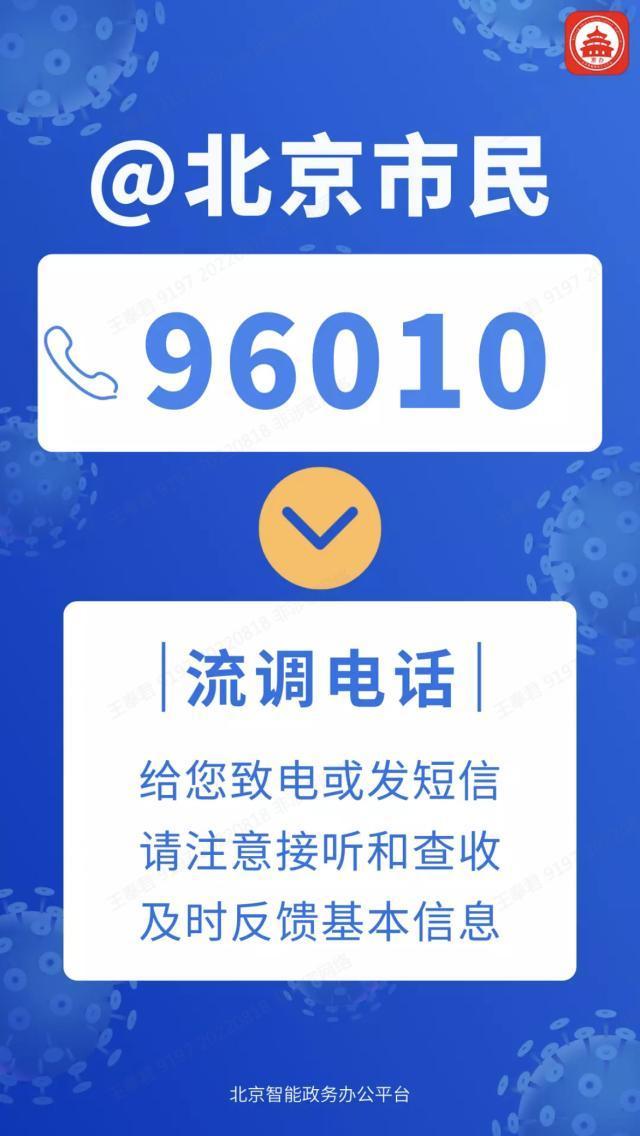 首都疫情防控排查的精准高效，全靠它 （010）96010，北京疫情防控的专项 “智能排查员”