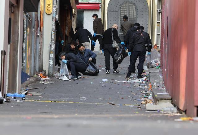 韩国梨泰院踩踏事故现场取证结束，事故现场得到清理