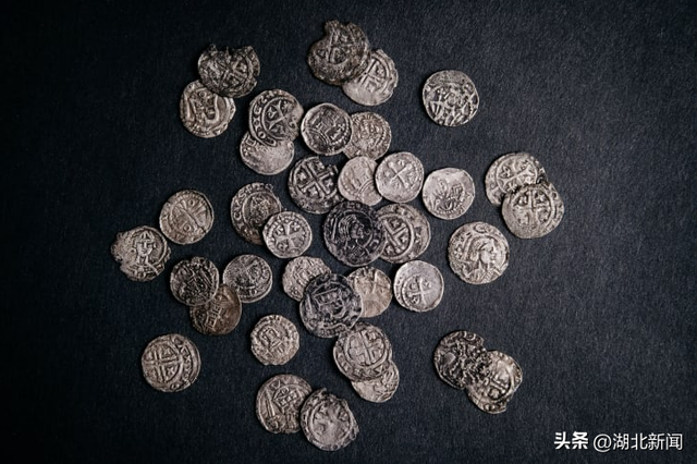 荷兰学者发现中世纪宝藏 金叶子原来长这个样子