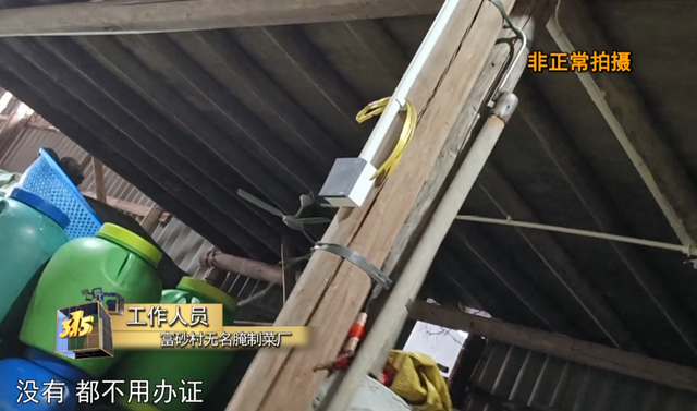 汕头现工人赤脚踩腌菜 脚尖上的橄榄菜酸爽味独特