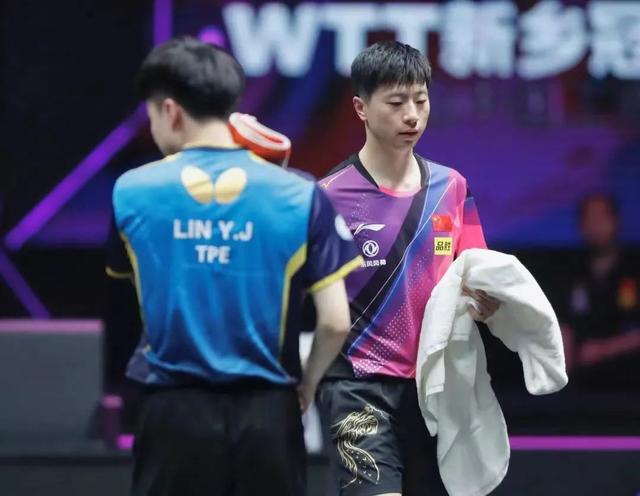林昀儒WTT新乡冠军赛力克奥运冠军马龙