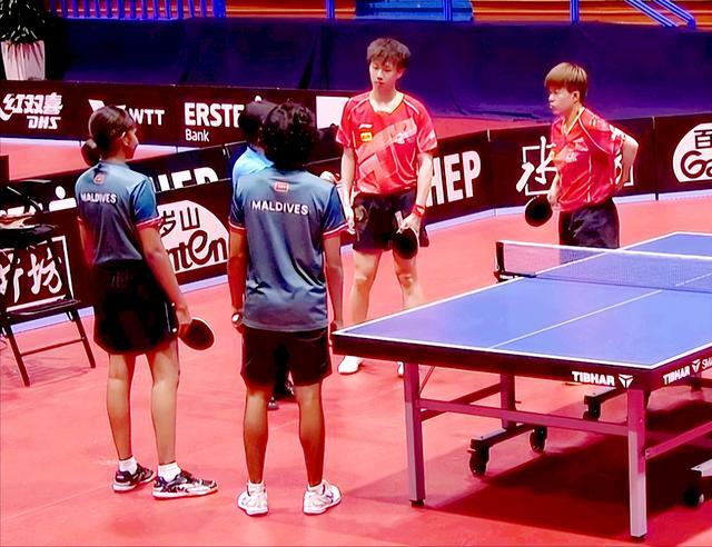 林高远王艺迪首战告捷3-0大获全胜晋级