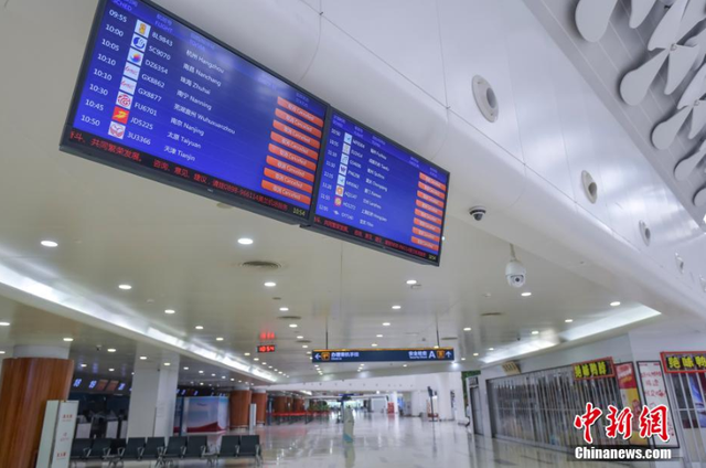 海口机场全部航班取消，受台风“泰利”影响！