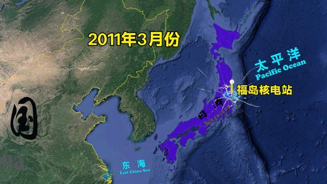 日本核污水排放位置图如下：核污水首先会到达哪个国家呢？