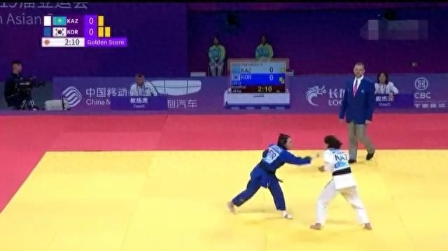 韩国选手李慧卿被罚下，因掌掴对手韩国柔道选手赛场三次犯规，对方直接获胜