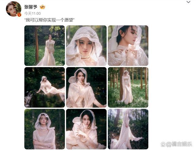 张馨予：我可以帮你实现一个愿望，网友：尊嘟假嘟？