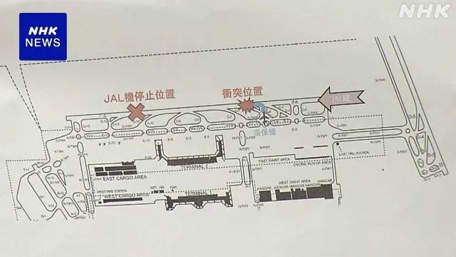 日本撞機事件海上保安廳飛機上已確認有5人死亡機長重傷