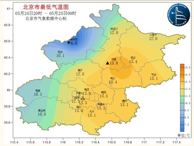 北京今日雨水造访，明日晴天回归北风客串 气温起伏请注意