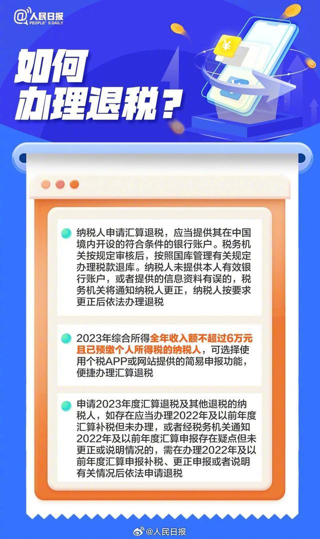 还没办个税汇算的抓紧了 事关钱包，尽快办理！