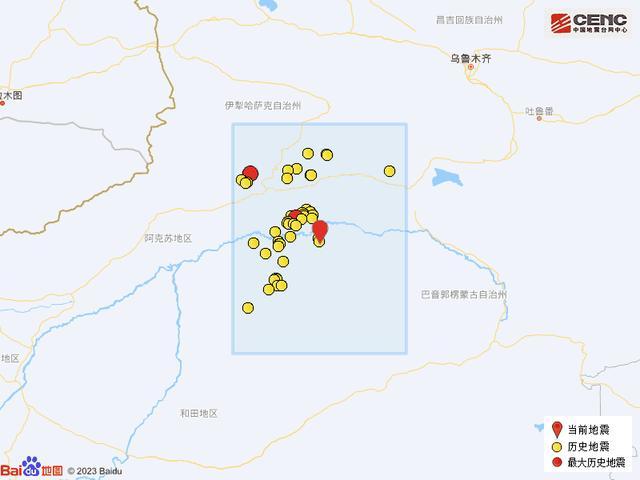 新疆两地发生地震，震感连连夜间突发
