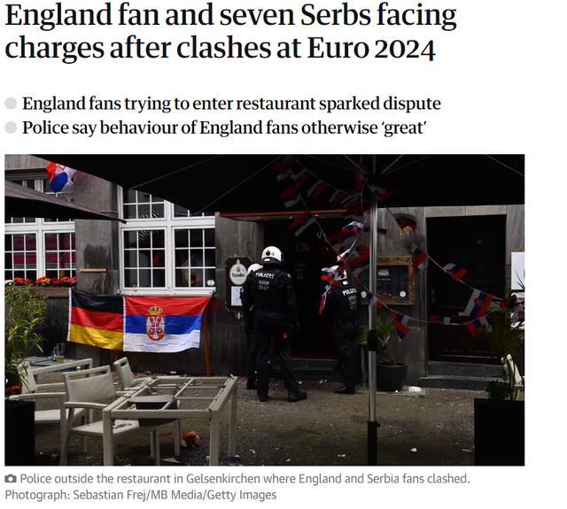 又菜又爱打！欧洲杯名场面，英格兰球迷又挨揍了，被人追了3条街 足球创作盛宴再添尴尬