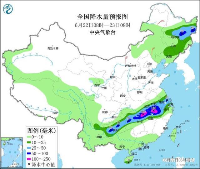 长江中下游强降雨持续