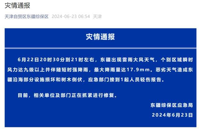 天津亲海公园临时关闭 恶劣天气致设施受损
