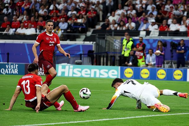 瑞士vs德国焦点战：欧洲杯小组生死对决 德国补时绝平1-1瑞士