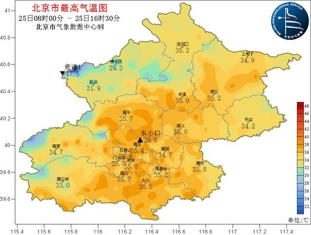北京高温连连，紫外线强烈，建议尽量避免在高温时段长时间户外活动