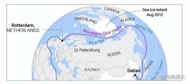 港媒：俄罗斯正式邀请中国开发跨北极航道，称若成功就能避开美国
