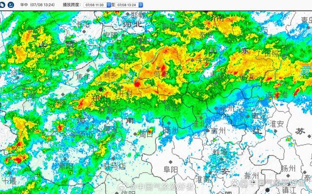 数据显示郑州遭遇三年来最强暴雨 郑州三年来最大暴雨席卷黄淮地区