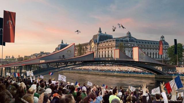 感受浪漫巴黎的“奥运巧思” 塞纳河上的奥运盛宴
