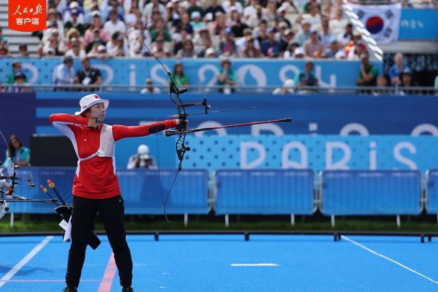 中韩对决：中国射箭女团奥运夺银，惜败韩国摘银牌