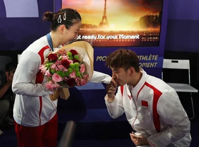 黄雅琼被求婚了 奥运金牌浪漫加冕夜