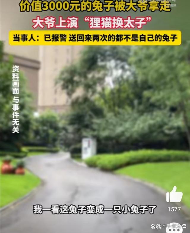 大爷拿走价值3千兔子问你能把我怎样 法令与品德的鸿沟在哪？