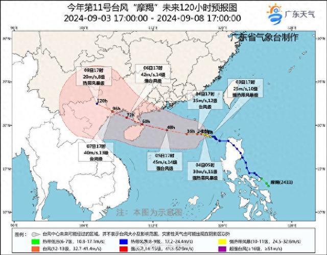 5到7日台风摩羯严重影响广东