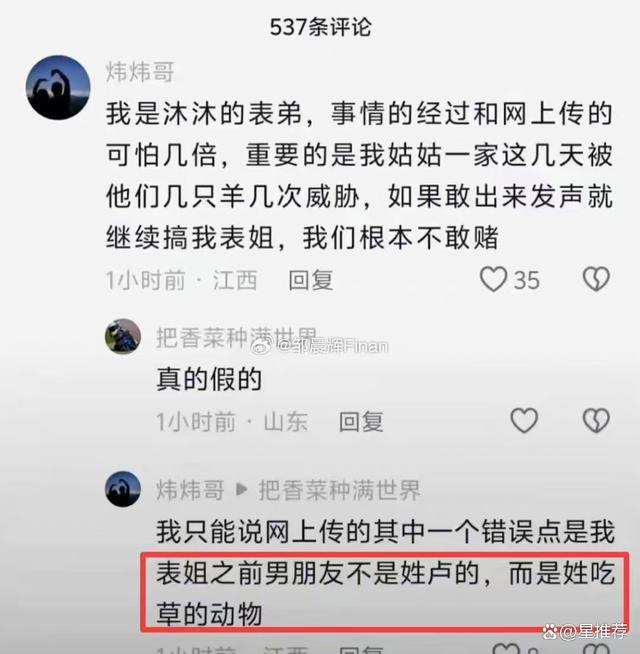 三只羊沫沫前男友发声 曝光聊天记录求解释