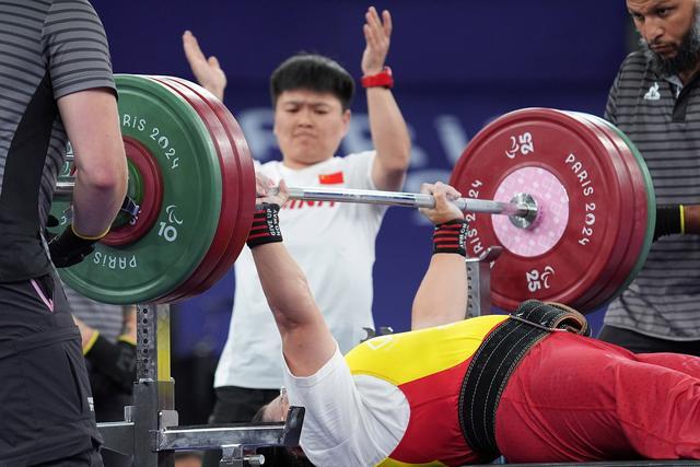 韩淼雨夺残奥举重女子79公斤级金牌 中国力量闪耀巴黎