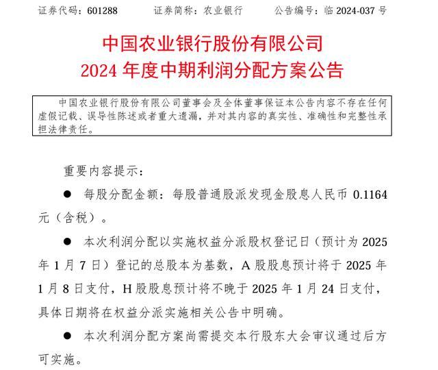 银行股中期“红包雨”来了 2181亿大派现，哪家最慷慨？