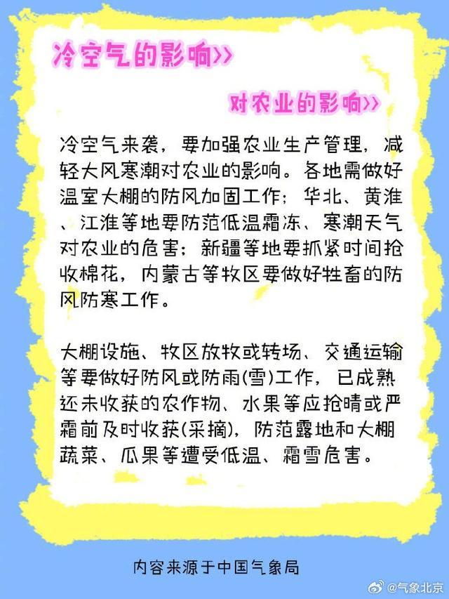 强冷空气已发货!北京节前有一波降雨大风 全国多地气温创新低，秋裤备好迎国庆