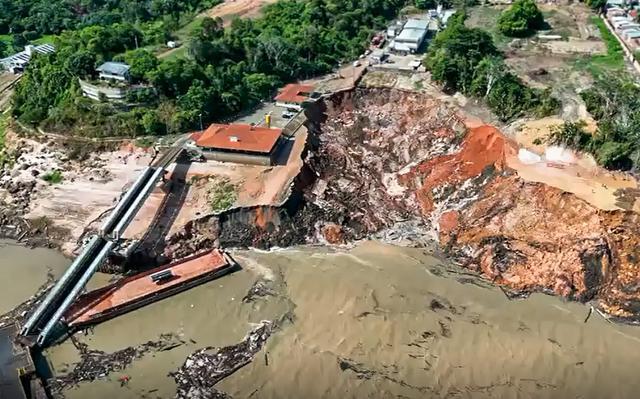 巴西一港口工地塌方致1死 或有200人被埋