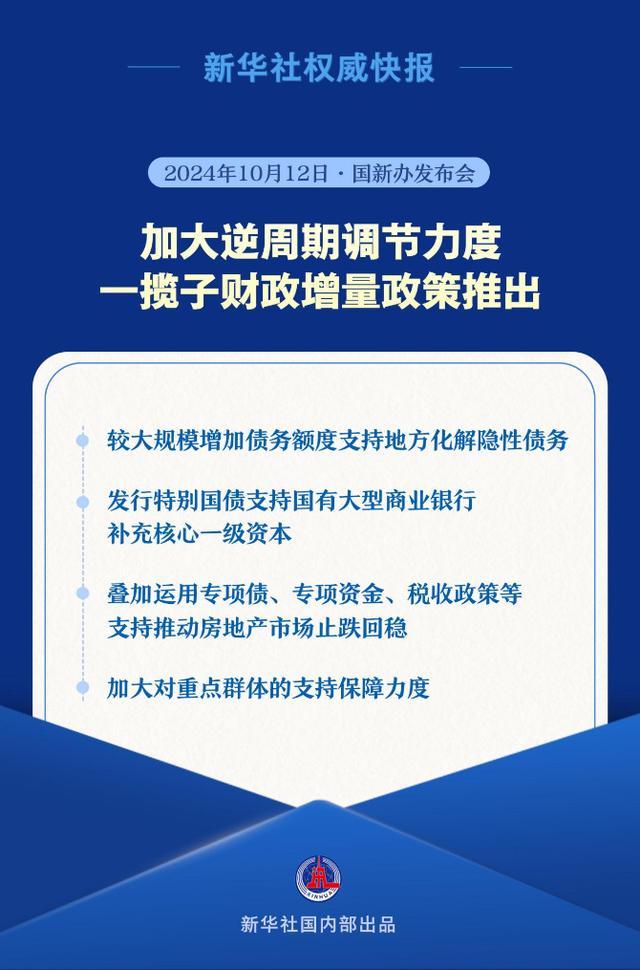 财政部将推出一揽子财政增量政策