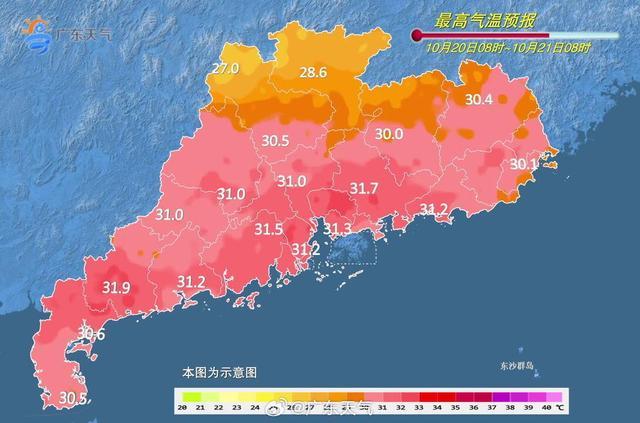 华南三兄弟包揽全国温度榜 热力强劲创纪录