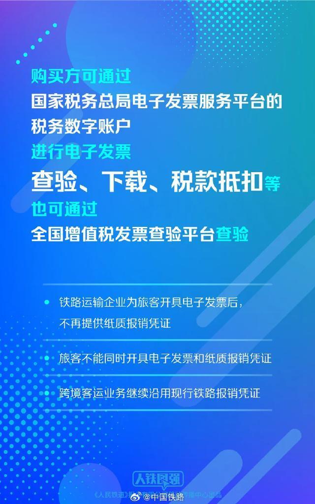 一组问答教你报销火车票 电子发票便捷指南