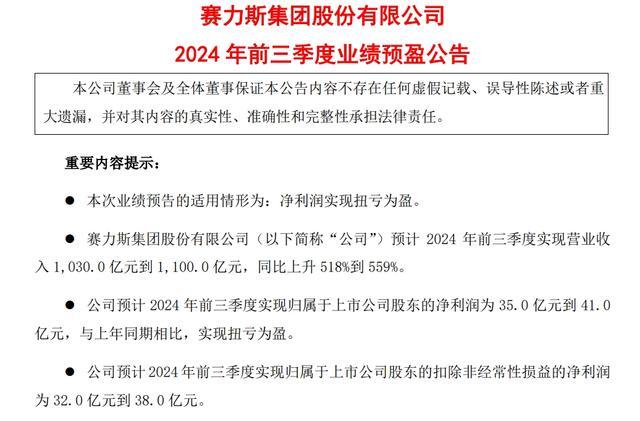 赛力斯否认已布局机器人赛道 聚焦智能电动汽车主赛道