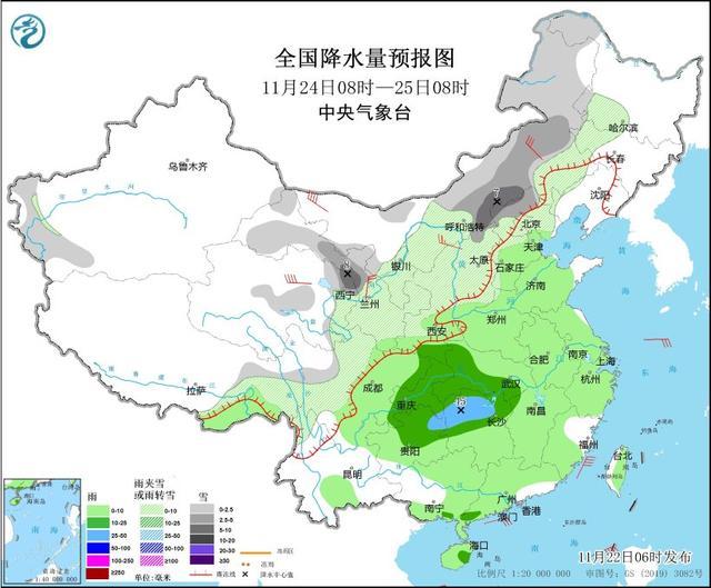 降12℃+！寒潮席卷我国 暴雪暴雨全来了