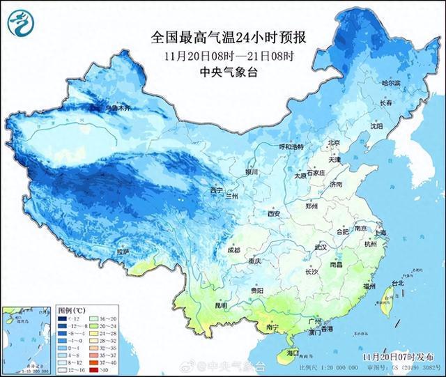 寒潮行将来袭 明起中东部大风降温雨雪都至