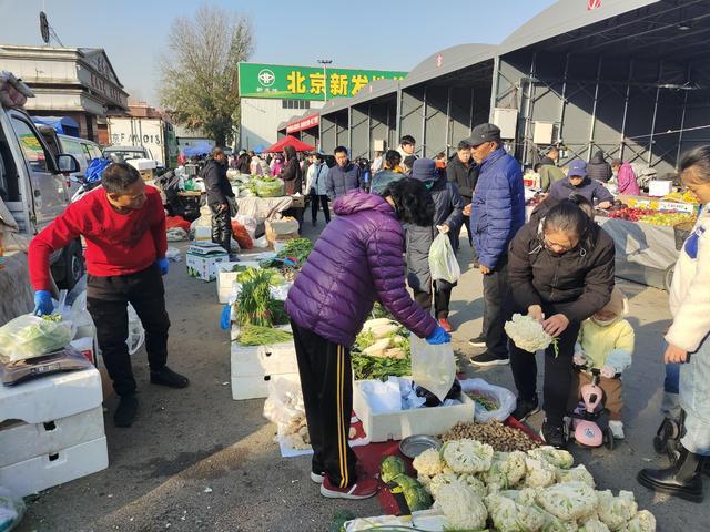 新发地里办大集!水果蔬菜比一般超市便宜三四成 市民享受批发价利好