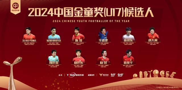 2024中国金球奖候选名单揭晓：新增金手套奖