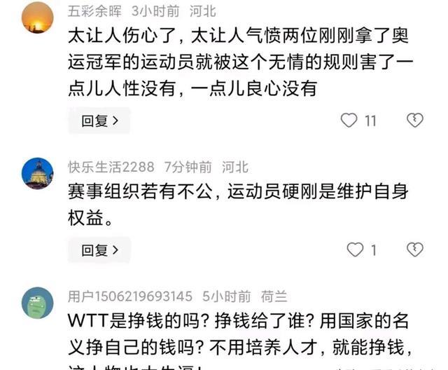 面对樊振东的硬刚，WTT该反思的是什么？运动员权益保障问题