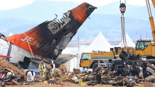 济州航空事故调查找到关键残骸